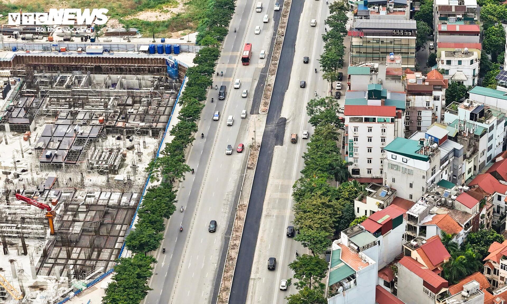 Tuyến đường kết nối sân bay Nội Bài thay áo mới khi dự án chống ngập dần về đích - 16