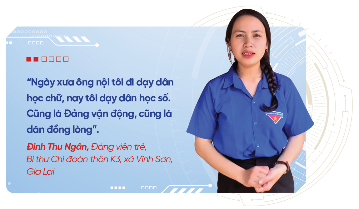 Lớp ‘Bình dân học vụ số’ trong nhà rông Ba Na - 6