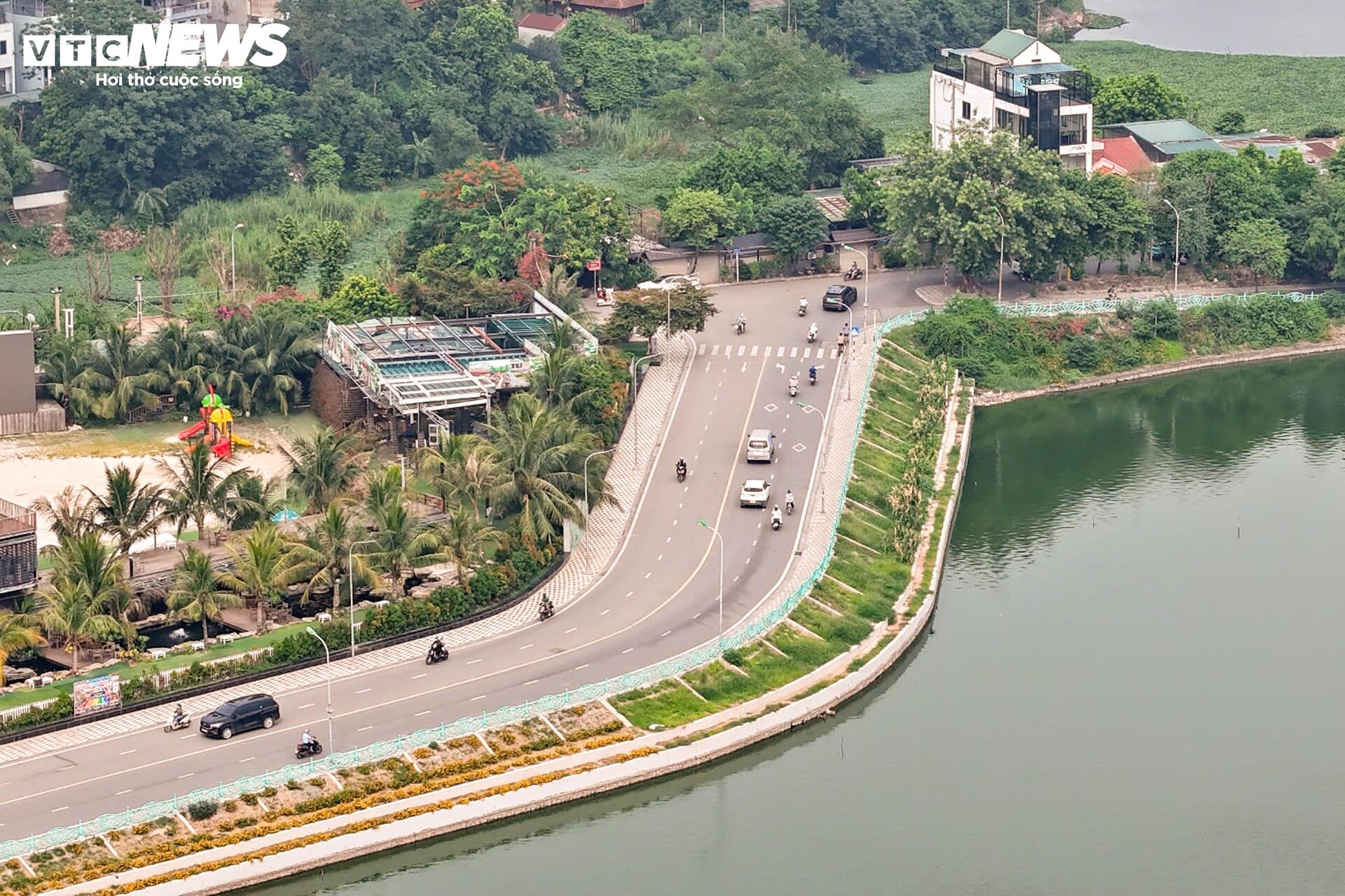 Nhìn từ trên cao những đoạn đường ven Hồ Tây sắp được mở rộng - 9