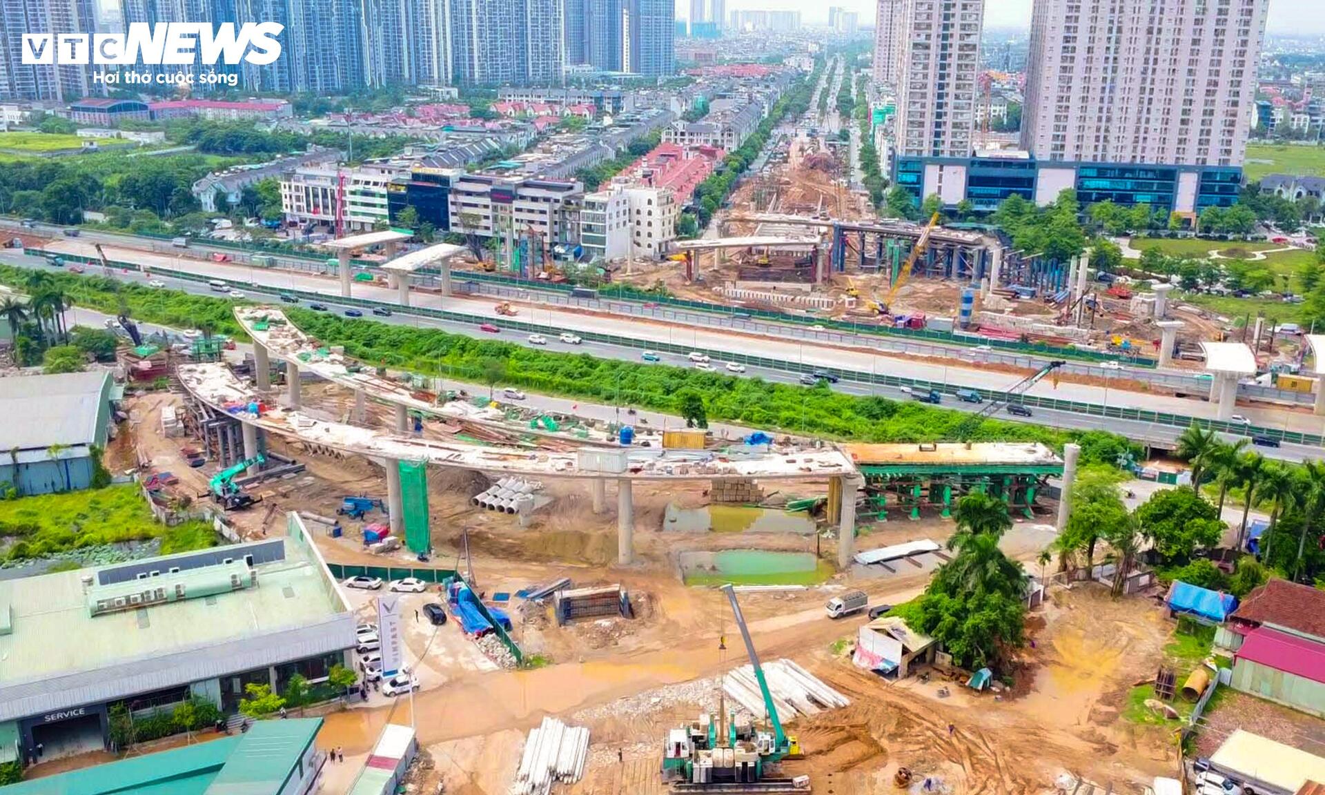 Siêu nút giao gần 2.400 tỷ đồng dần lộ diện ở phía Tây Hà Nội - 2