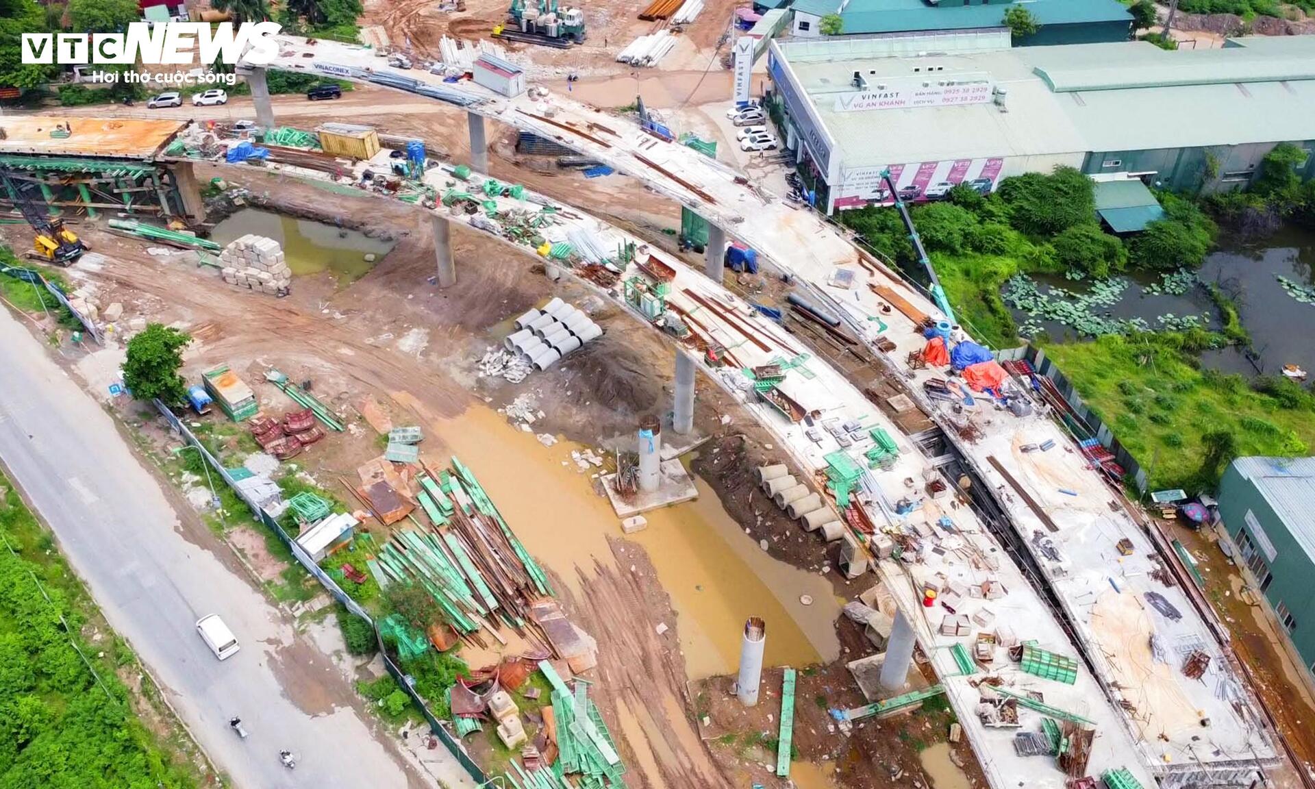 Siêu nút giao gần 2.400 tỷ đồng dần lộ diện ở phía Tây Hà Nội - 9