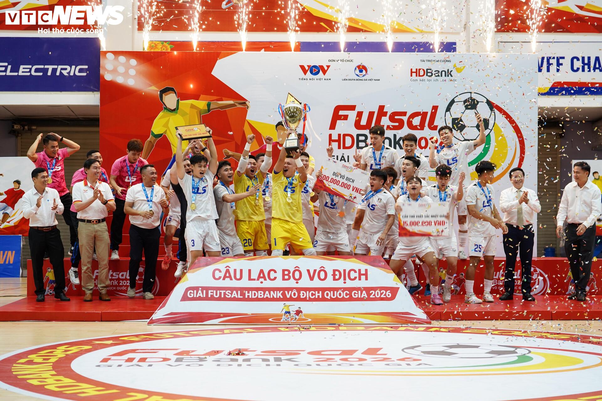 Thái Sơn Bắc vô địch Futsal HDBank VĐQG 2026 - 19
