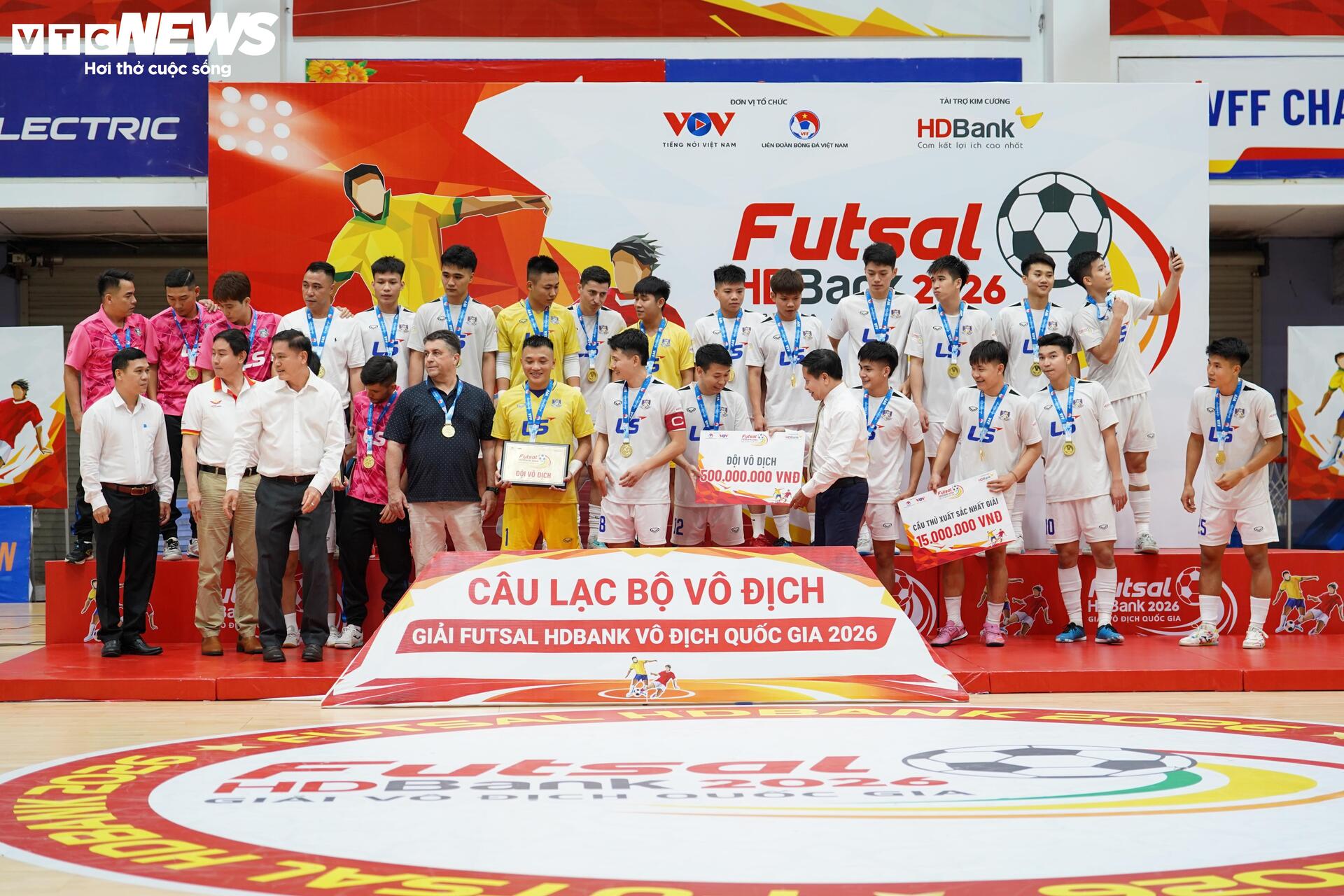 Thái Sơn Bắc vô địch Futsal HDBank VĐQG 2026 - 1