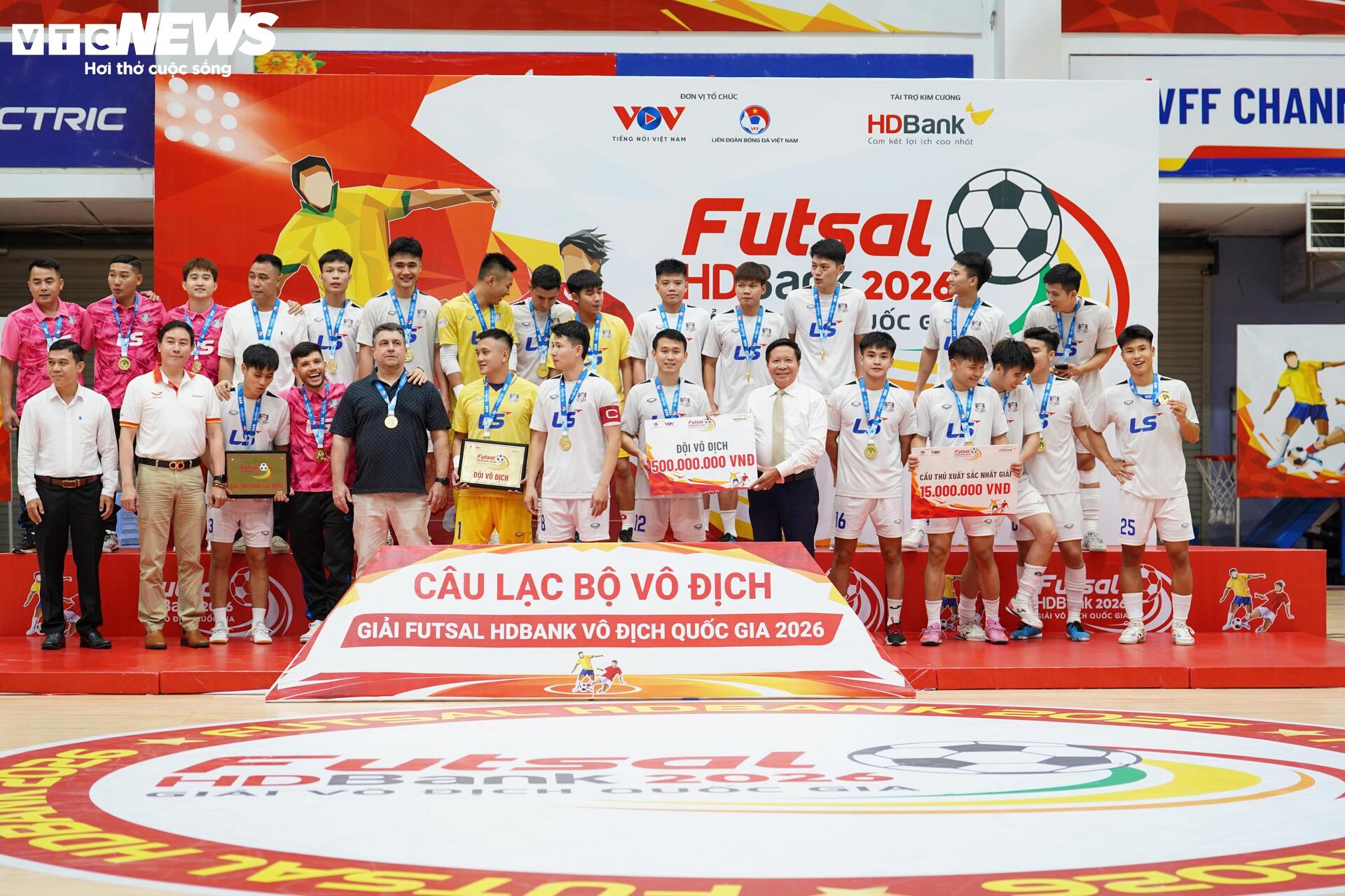 Thái Sơn Bắc vô địch Futsal HDBank VĐQG 2026 - 13