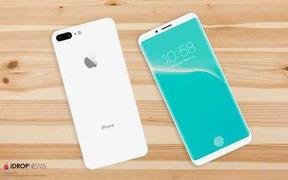 Ngắm bản dựng iPhone 8 màu Jet White đẹp không tì vết