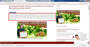 Lập lờ quảng cáo thực phẩm chức năng như thuốc, Công ty Thảo dược Việt Nam bị phạt 100 triệu đồng