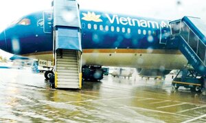 An toàn bay bị uy hiếp vì… ngập