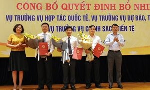 Ngân hàng Nhà nước bổ nhiệm Vụ trưởng Chính sách tiền tệ