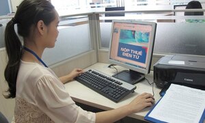 Doanh nghiệp có thể nộp thuế điện tử từ giữa tháng 10/2017?