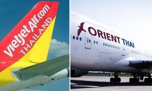 Vietjet Air Thái Lan bị ngừng bay chặng quốc tế