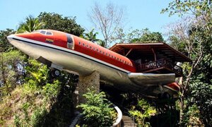 Máy bay hỏng biến thành nhà triệu 'đô' độc nhất vô nhị trên thế giới