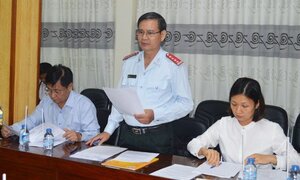 Đoàn thanh tra, kiểm tra liên ngành về an toàn thực phẩm Bộ Y tế làm việc tại TP Cần Thơ
