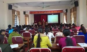 Tập huấn kiến thức về an toàn thực phẩm tại huyện Kỳ Sơn tỉnh Nghệ An