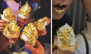 Những món ăn dát vàng dành cho 'thượng đế' giàu sang