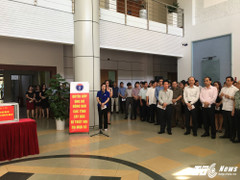 Bộ Y tế quyên góp ủng hộ đồng bào thiên tai, bão lũ