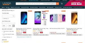 Cách mua Samsung Galaxy A5 trong chương trình Lazada khuyến mại rẻ hơn 2 triệu đồng