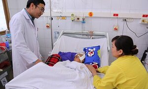Cấp cứu thành công bệnh nhi 7 tuổi bị đa chấn thương do tai nạn giao thông