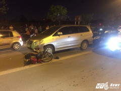 Truy tìm tài xế Innova gây tai nạn liên hoàn rồi bỏ trốn ở Hà Nội