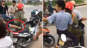 Nghi bắt cóc học sinh, người phụ nữ bị dân vây đánh