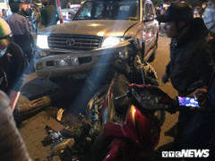 Say rượu, tài xế tông hàng loạt phương tiện trên phố khiến 6 người bị thương nặng