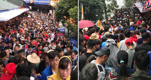 Chùa Hương đón hơn 200.000 lượt du khách trước ngày khai hội