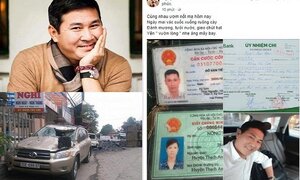 Chồng hoa khôi Thu Hương chuyển 240 triệu đồng giúp tài xế xe tải bẻ lái cứu 2 nữ sinh