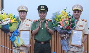 Hai tân Phó giám đốc Công an Hà Nội là ai?