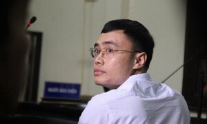 Những hình ảnh đầu tiên tại phiên tòa xét xử cựu nhà báo Lê Duy Phong