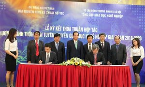 Đài VTC ký kết thỏa thuận hợp tác với Tổng cục Giáo dục nghề nghiệp