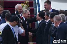 Tổng thống Nga Putin đã tới Đà Nẵng