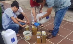Xăng giả ở Nghệ An: Xăng 'bẩn' có thể là nguyên nhân gây cháy xe