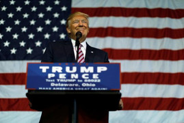 Donald Trump và Hillary Clinton dồn sức vào những bang chủ chốt