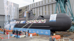 Hàn Quốc hạ thủy tàu ngầm tối tân giữa lúc căng thẳng với Triều Tiên