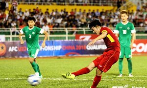 Thắng đậm U22 Macau, U22 Việt Nam vượt mặt U22 Hàn Quốc