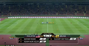 U22 Malaysia nhọc nhằn đánh bại U22 Brunei