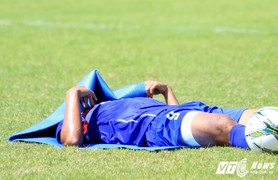 U20 Việt Nam ngấm đòn rèn thể lực khủng khiếp kiểu Hoàng Anh Tuấn