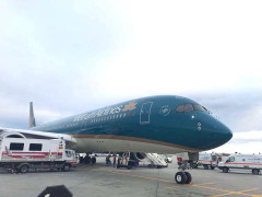 Máy bay Vietnam Airlines hạ cánh khẩn tại Romania để cấp cứu hành khách
