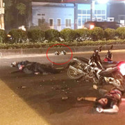 Thực hư 2 chiến sĩ CSCĐ nguy kịch vì rượt đuổi xe máy 'kẹp ba' ở Hà Nội