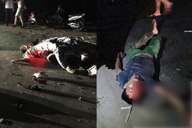 Tông xe thảm khốc trong đêm ở Hải Dương, 2 người thương vong