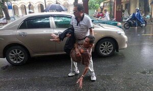 Thực hư thông tin lái xe đâm ngã cụ già 70 tuổi đi xe đạp rồi ‘vứt xuống đường’ ở Hải Phòng