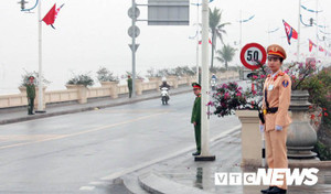 Ảnh: Quảng Ninh thắt chặt an ninh chào đón đoàn Triều Tiên thăm vịnh Hạ Long