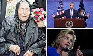 Sức khỏe bà Clinton linh ứng với lời sấm truyền của tiên tri mù Vanga về nước Mỹ?