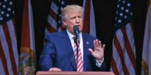 Video: Donald Trump hò hét, thúc giục cử tri đi bỏ phiếu nhầm ngày