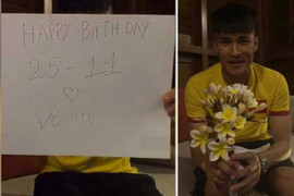 Công Vinh luôn biết cách khiến Thủy Tiên xúc động rơi nước mắt thế này