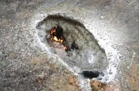 Vật thể lạ rơi xuống Trung Quốc, bốc cháy và biến mất bí ẩn