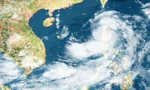 Thông tin mới nhất cơn bão Nock-ten gần Biển Đông