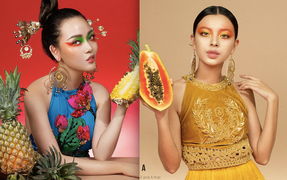 Tình cũ Lê Hiếu đẹp ngỡ ngàng trong thử thách 'The Face 2017'