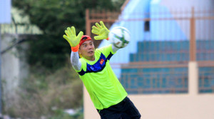 Thủ môn lừng danh Trần Minh Quang trổ tài ở U20 Việt Nam