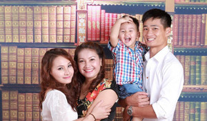 Chồng con trong đời thực của nàng dâu phim 'Sống chung với mẹ chồng'