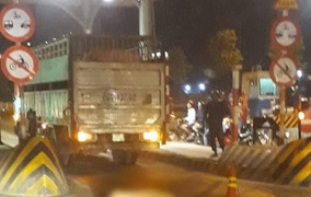 Tài xế lái xe tải cán chết thiếu tá CSGT ở Đồng Nai ra đầu thú